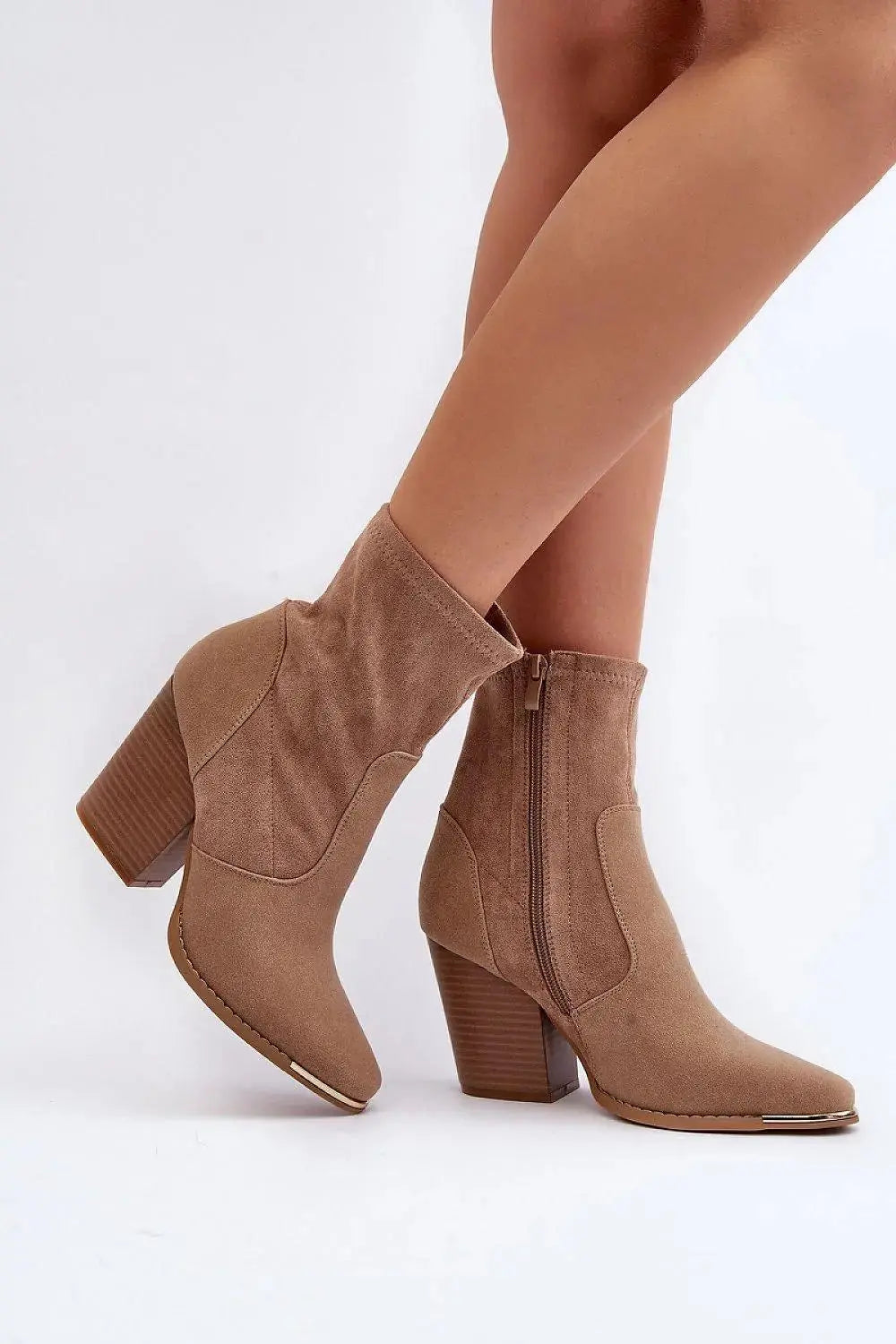 Step in style Women's boots made of eco-suede  Adomoo