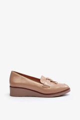 Step in style Women's half-shoes set on a light anchor  Adomoo