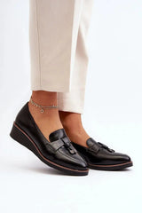 Step in style Women's half-shoes set on a light anchor  Adomoo