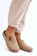 Step in style Women's home shoes made of textile material  Adomoo