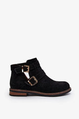 Step in style classic women's boots made of eco-suede  Adomoo