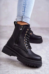 Step in style eco leather womens boots  Adomoo