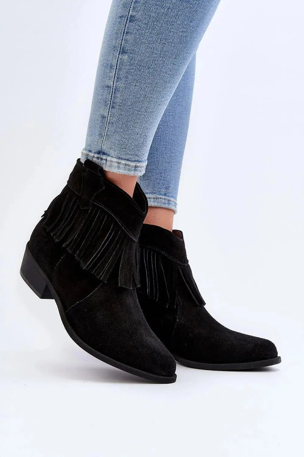 Step in style natural leather women's zipper boots  Adomoo