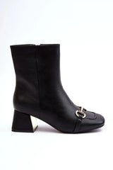 Step in style women's boots made of eco leather  Adomoo