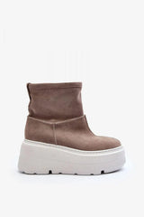 Step in style women's buskin boots made of natural leather  Adomoo