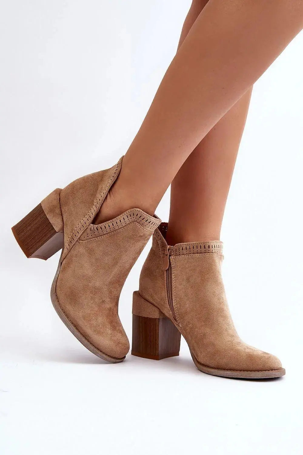 Step in style women's eco-suede boots  Adomoo