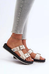 Step in style women's flip flops  Adomoo