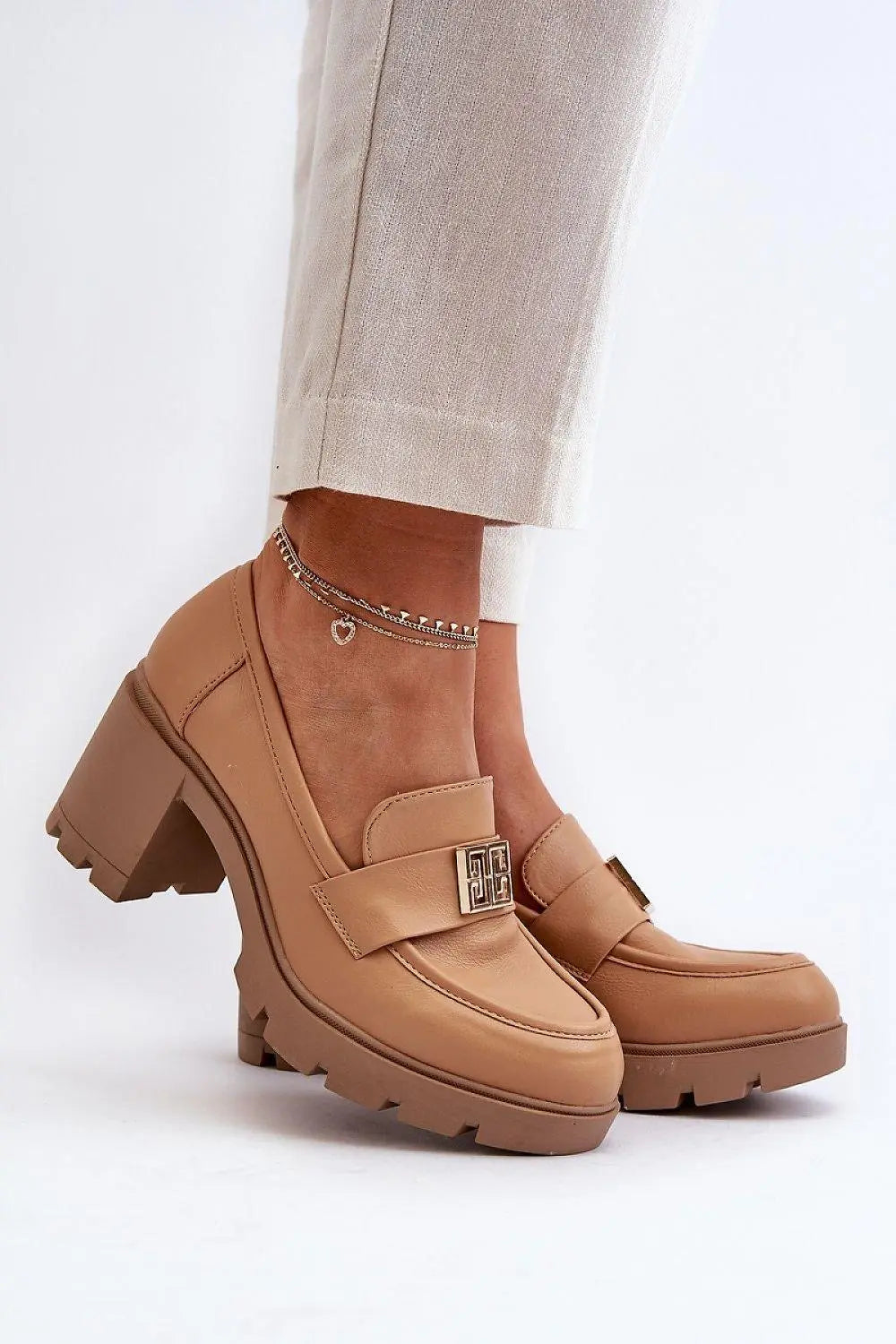 Step in style Women's semi heel boots  Adomoo