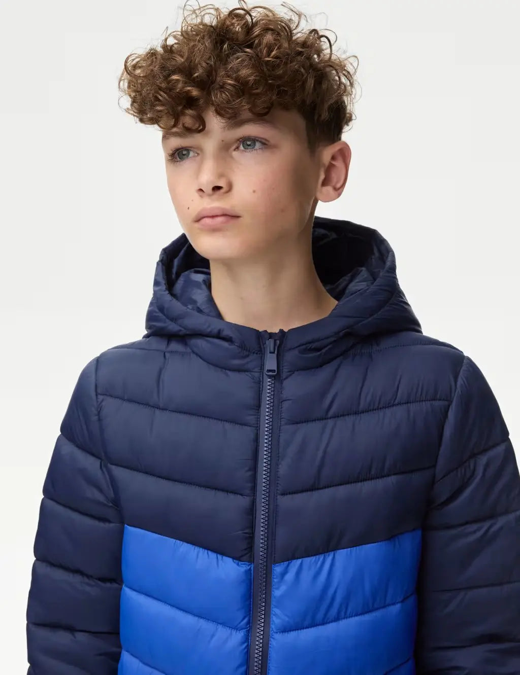 Stormwear™ Lightweight Hooded Padded Coat (6-16 Yrs)  Adomoo
