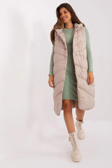 Sublevel Quilted insulated vest with hood  Adomoo