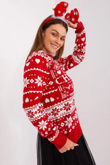 Sublevel cheerful and festive vibe christmas sweater  Adomoo