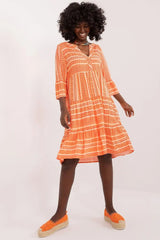 Sublevel comfort lightweight and breathable viscose daydress  Adomoo