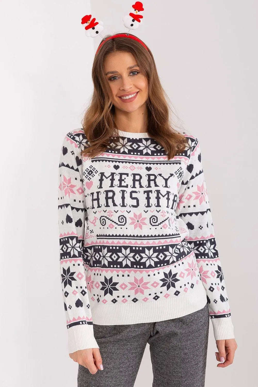 Sublevel comfortable polyacrylic christmas sweater  Adomoo