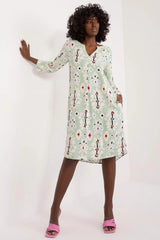 Sublevel fashionable soft and breathable viscose daydress  Adomoo