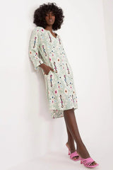Sublevel fashionable soft and breathable viscose daydress  Adomoo