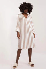Sublevel fashionable soft and breathable viscose daydress  Adomoo
