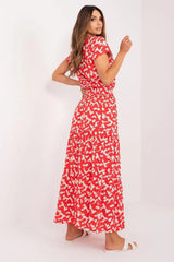Sublevel flared fashionable summer daydress  Adomoo