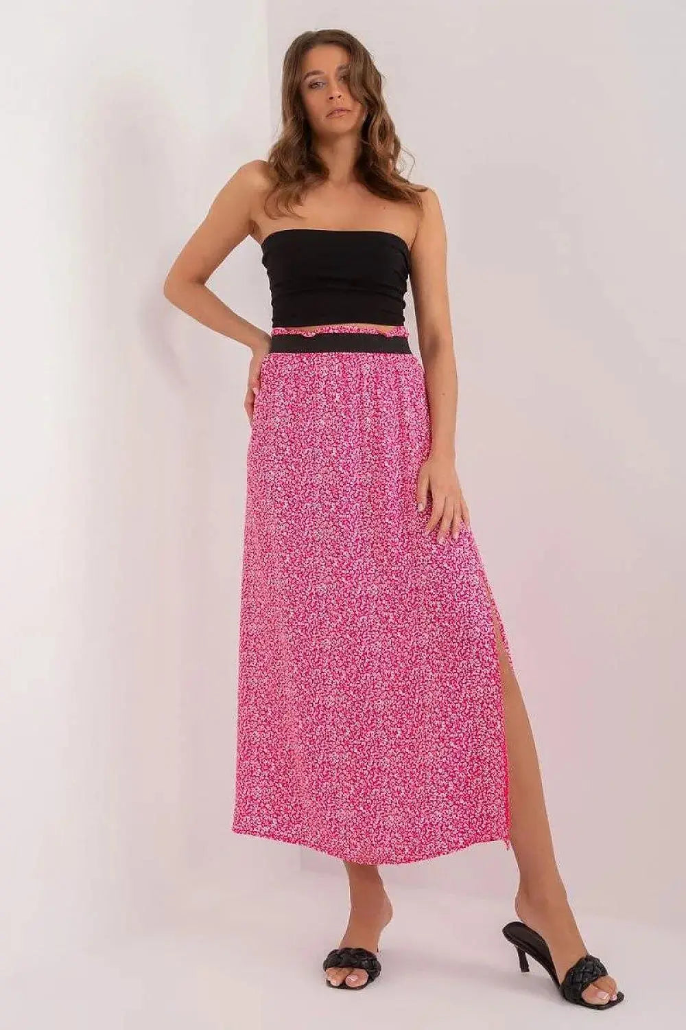 Sublevel stylish long skirt  Adomoo