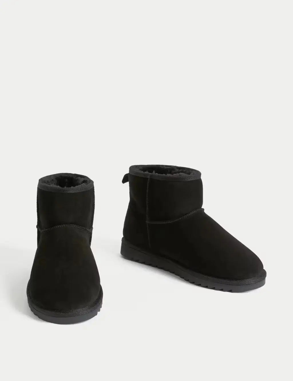 Suede Slipper Boots with Freshfeet™  Adomoo