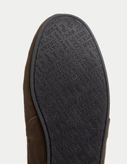 Suede Slippers with Freshfeet™  Adomoo