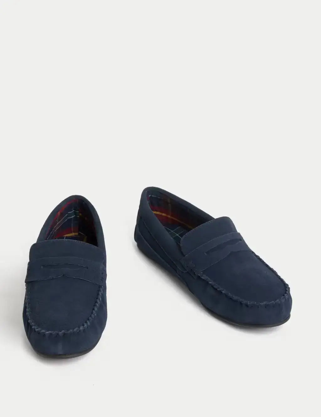 Suede Slippers with Freshfeet™  Adomoo