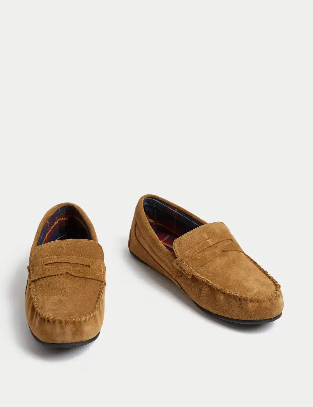 Suede Slippers with Freshfeet™  Adomoo