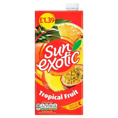 Sun Exotic Tropical Fruit 1 litre (Case of 12)  Adomoo