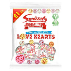 Swizzels Originals Love Hearts 125g (Case of 12)  Adomoo