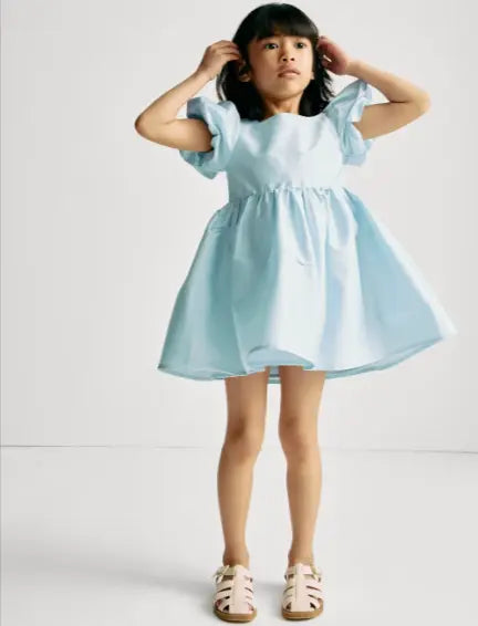 Taffeta Bow Dress (2-8 Yrs)  Adomoo