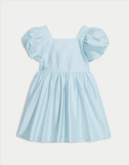 Taffeta Bow Dress (2-8 Yrs)  Adomoo