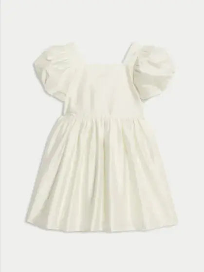 Taffeta Bow Dress (2-8 Yrs)  Adomoo