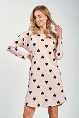 Taro half-circle neckline and loose nightgown  Adomoo
