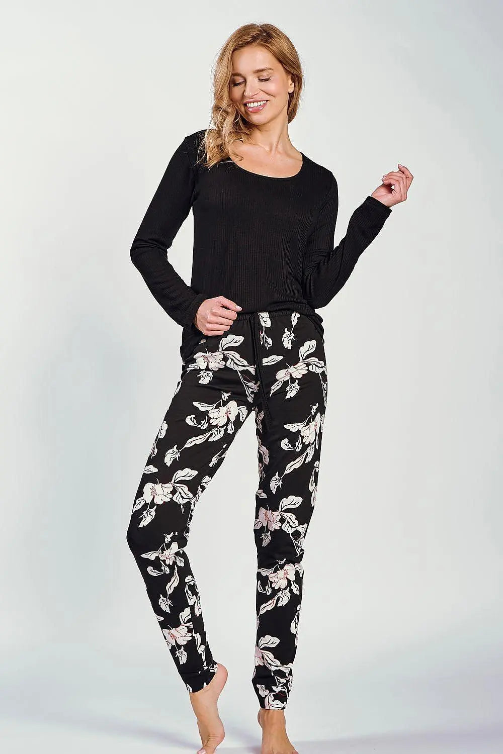 Taro high quality viscose and cotton womens pajamas  Adomoo