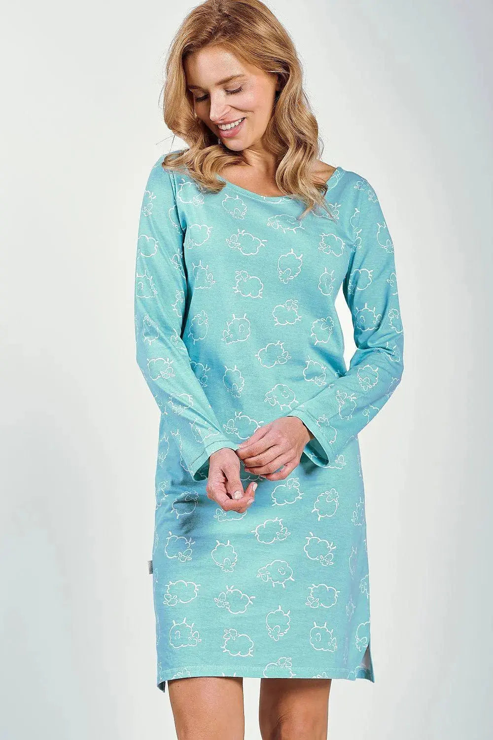 Taro long sleeves Nightshirt  Adomoo