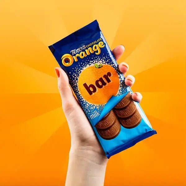 Terry's Chocolate Orange Bar Milk 90g (Case of 19)  Adomoo