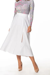 Tessita elegant mid-calf skirt  Adomoo