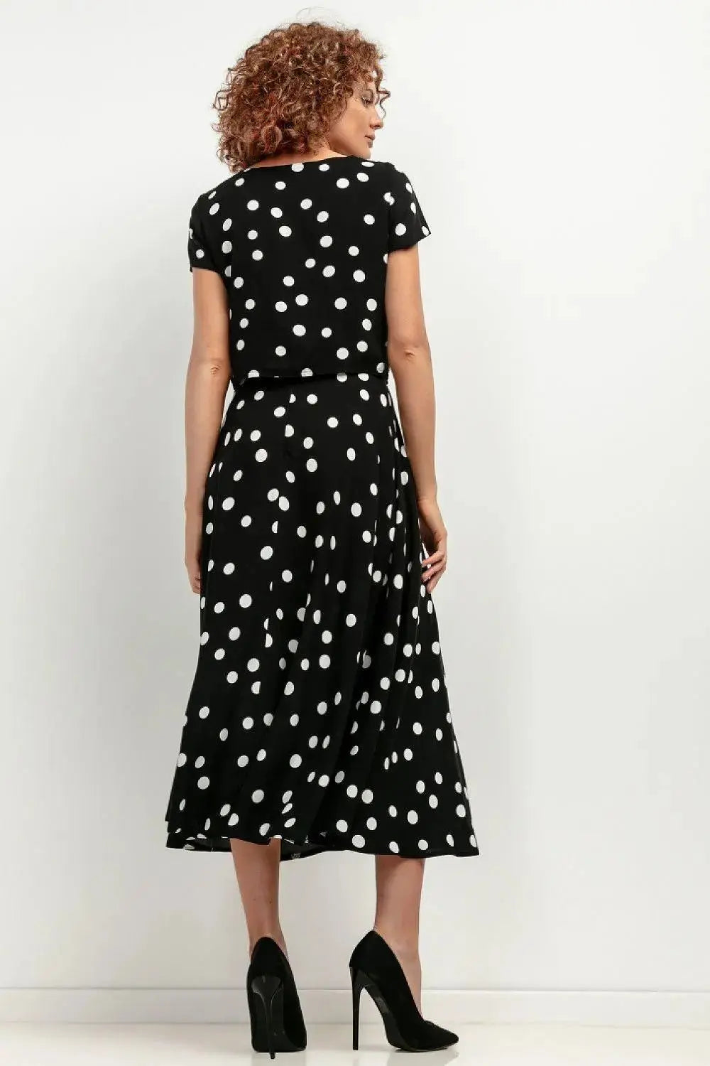 Tessita patterned viscose skirt  Adomoo