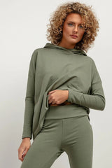 Tessita soft knit fabric set sweatshirt  Adomoo