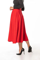 Tessita wonderful elegant mid-calf skirt  Adomoo
