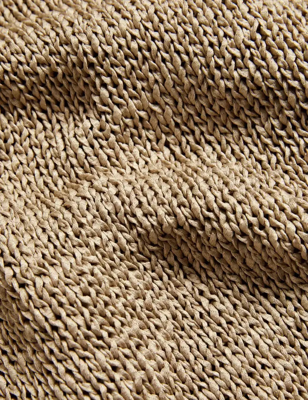 Textured Crew Neck Jumper  Adomoo