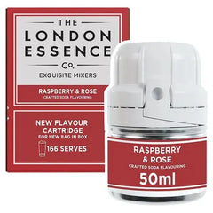The London Essence Co. Raspberry & Rose Crafted Soda Flavouring 50ml  Adomoo