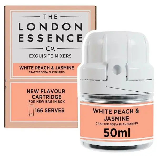 The London Essence White Peach & Jasmine Crafted Soda Flavouring 50ml  Adomoo