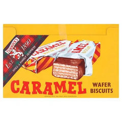 Tunnock's Caramel Wafer Biscuits 48 x 30g (Case of 38)  Adomoo