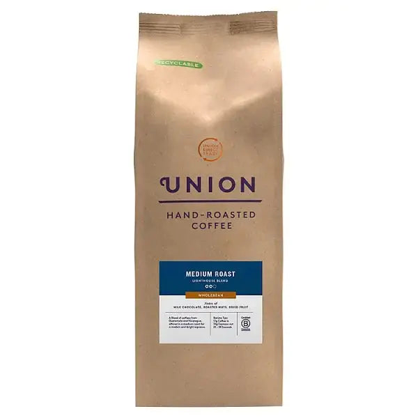 Union Hand-Roasted Coffee Lighthouse Blend Medium Roast  Adomoo