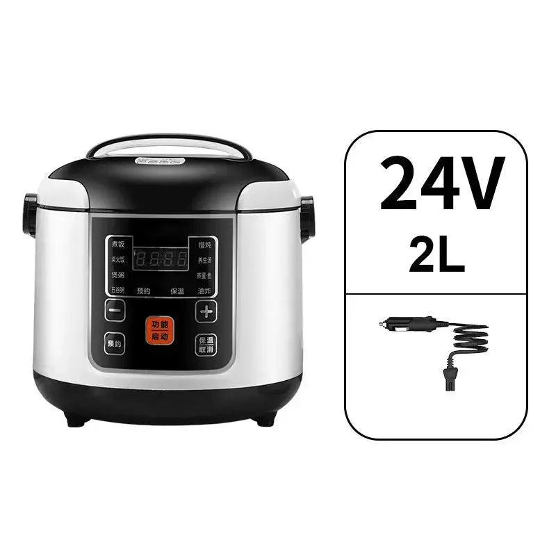 Vehicle-mounted Rice Cooker 12V24V Volt With Small Car And Large Truck  Adomoo