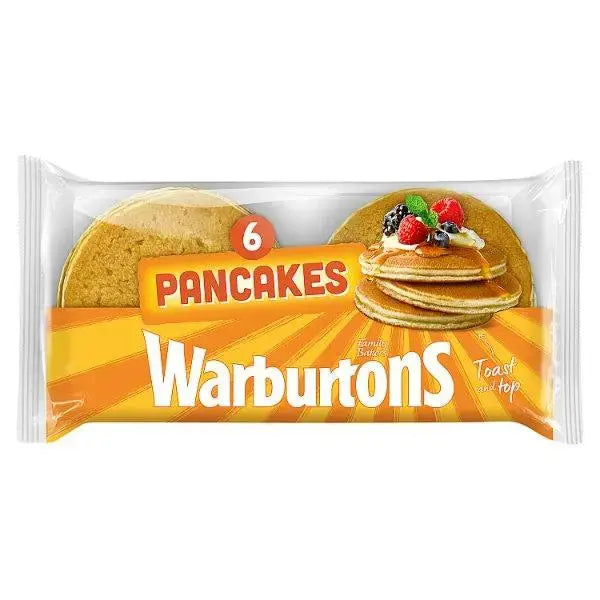 Warburtons 6 Pancakes  Adomoo