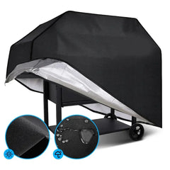 Waterproof BBQ Grill Cover – Anti-Dust, Rain & UV Protection for Gas, Electric & Charcoal Barbecues – Outdoor Garden BBQ Accessory  Adomoo