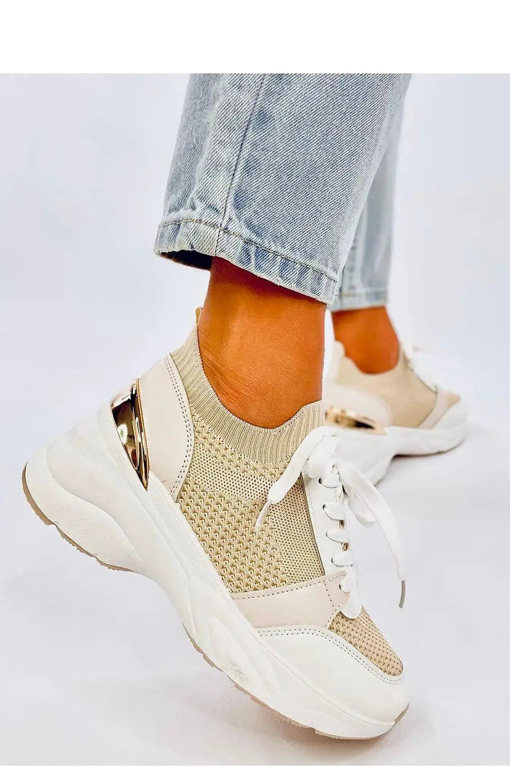 Wedge heel sneakers model 192612 Inello  Adomoo