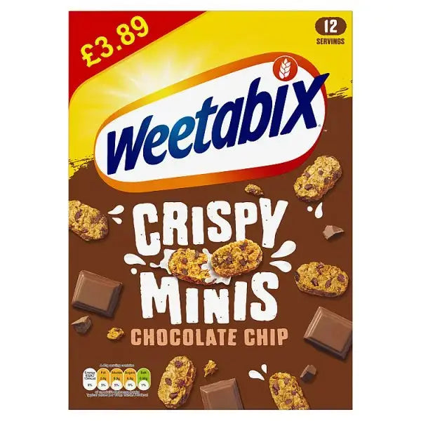 Weetabix Crispy Minis Chocolate Chip 6x500g (Case of 5)  Adomoo