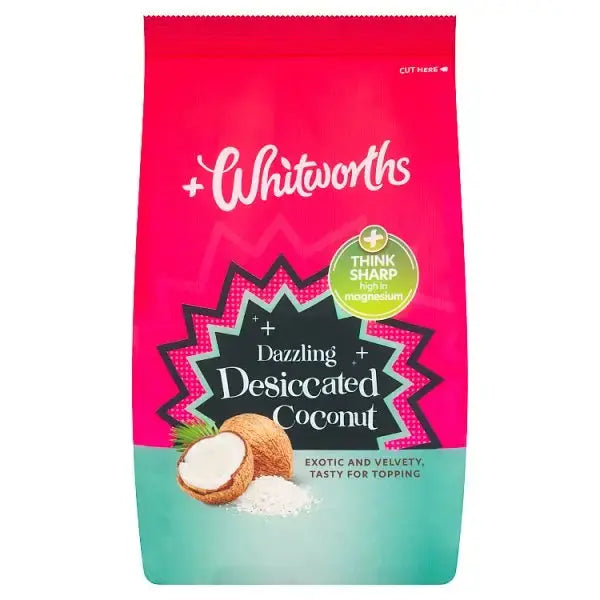 Whitworths Dazzling Desiccated Coconut 200g (Case of 5)  Adomoo